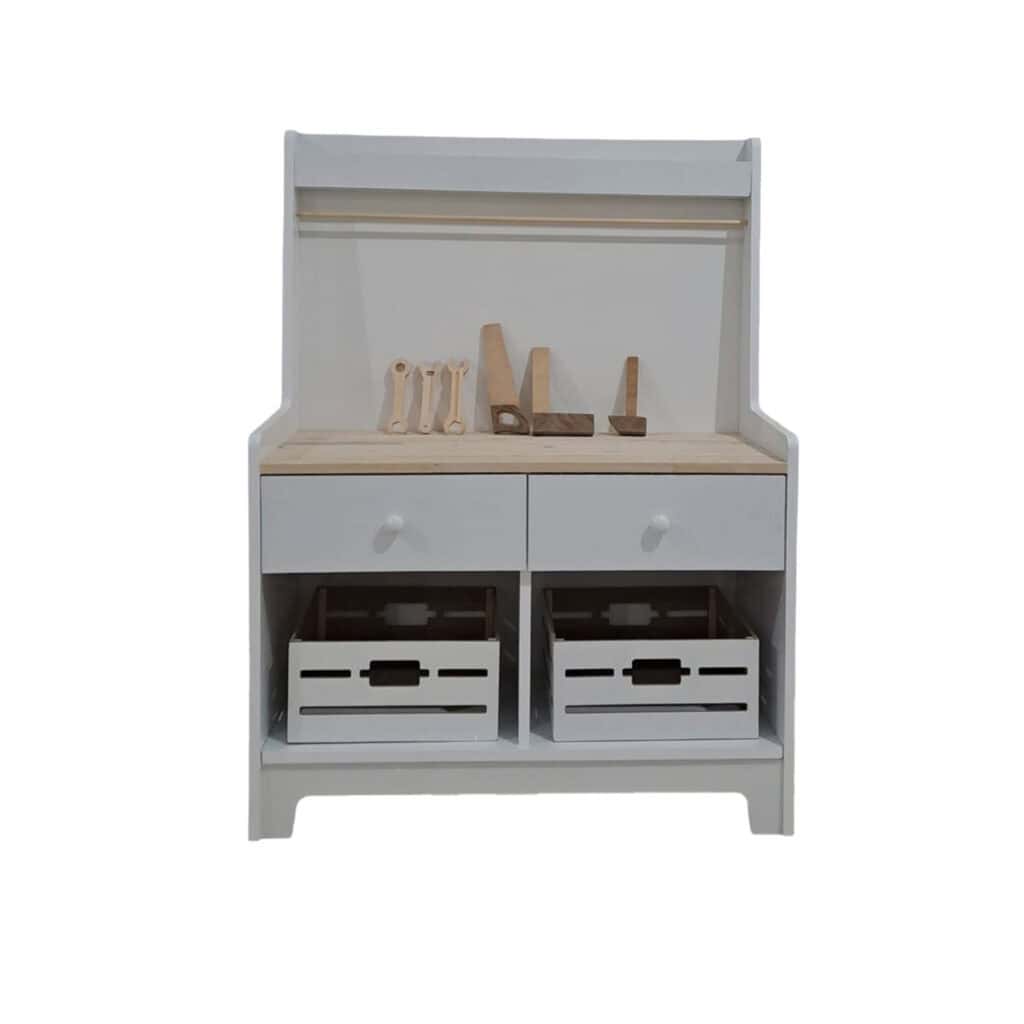 Workshop White, Ahşap Oyuncak Alet Masası