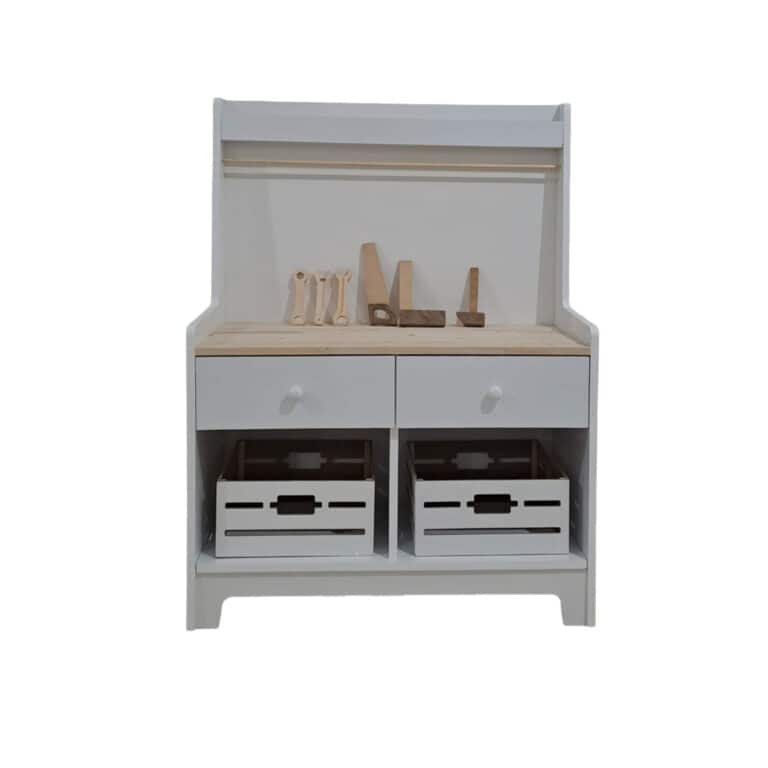 Workshop White, Ahşap Oyuncak Alet Masası